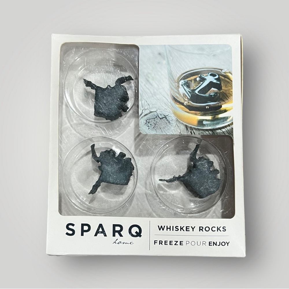 Sparq‎ Home Alaska State Whiskey Rocks Gift Souvenir